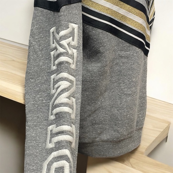 Victoria’s Secret PINK Varsity Cheerleader Crewneck Sweatshirt, Size M - Picture 4 of 6